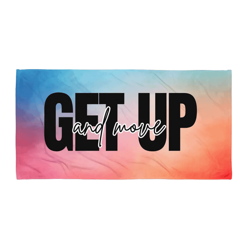 Get Up & Move Towel