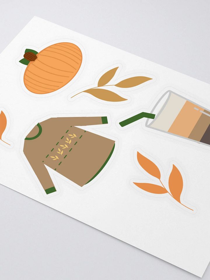 Cozy Autumn Vibes Sticker Sheet product image (2)