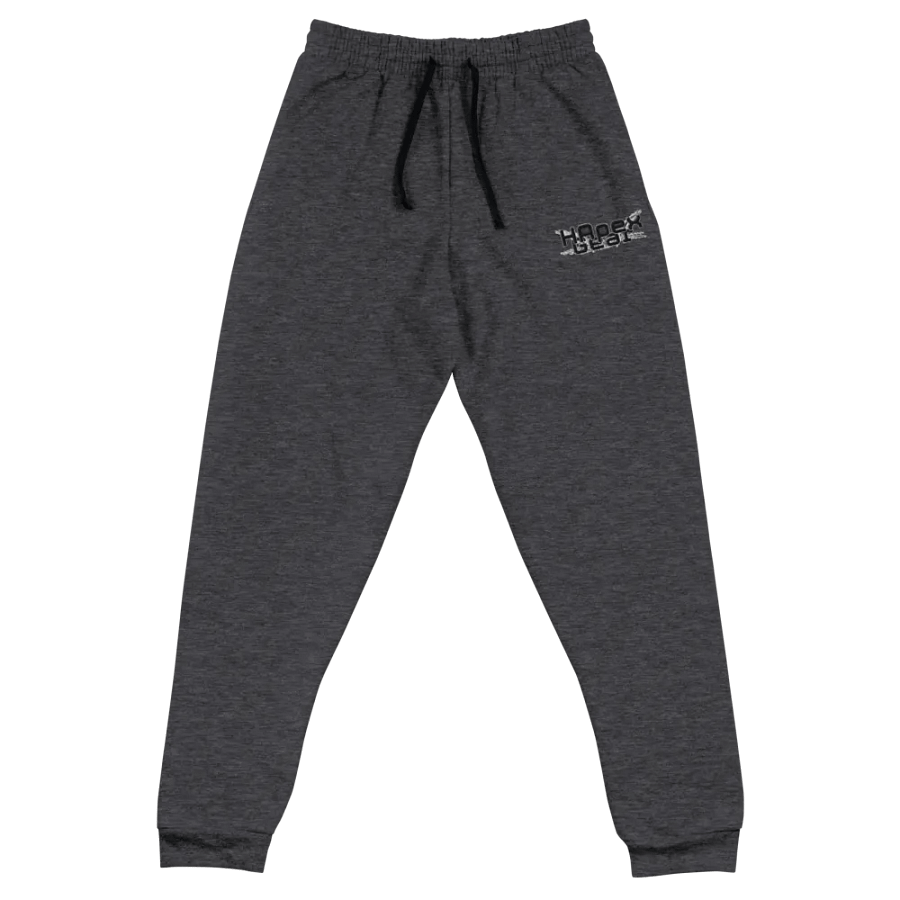 Unisex Joggers - Embroidered - Black HApex Gear Black Logo product image (1)