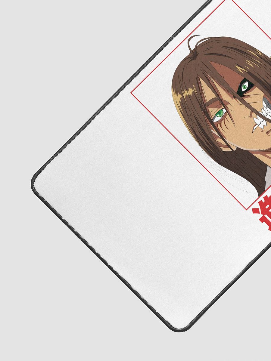 Eren Yeager Half Titan Transformation Art Desk Mat product image (3)