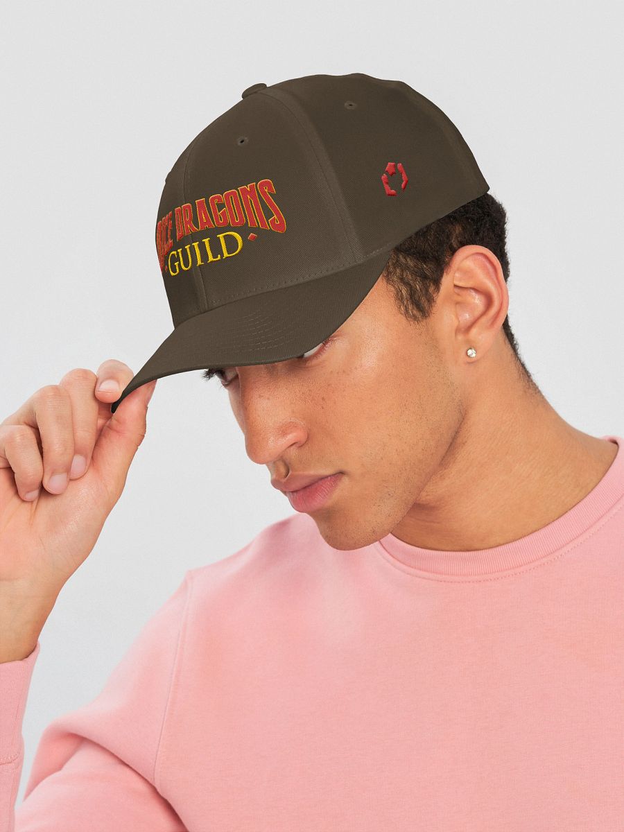 Dice Dragons Guild Premium Fitted Cap product image (6)