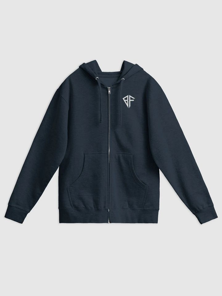 Navy Zip-Up Hoodie product image (1)