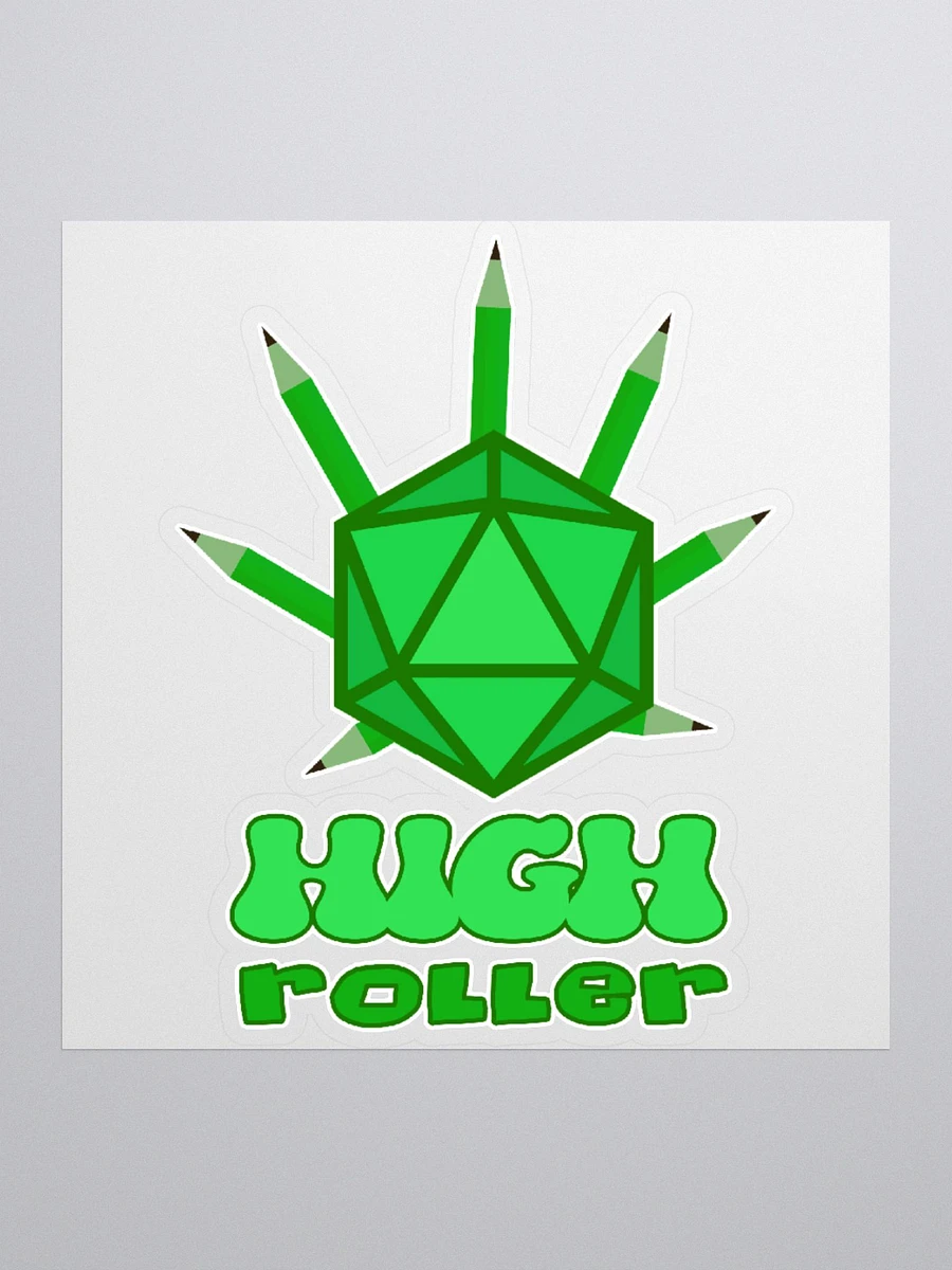 High Roller TTRPG Sticker product image (1)