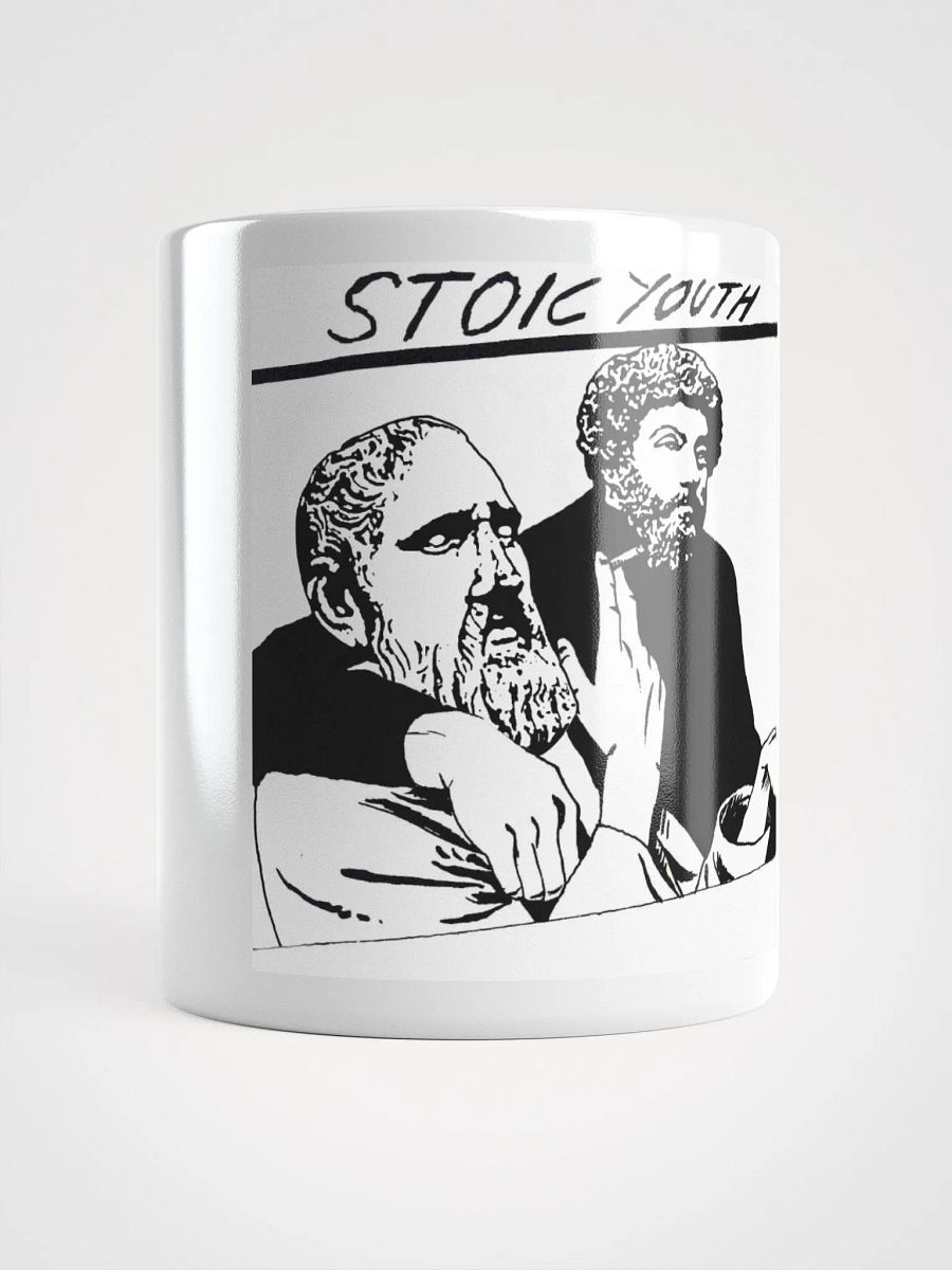 Stoic Youth White Glossy Mug product image (1)