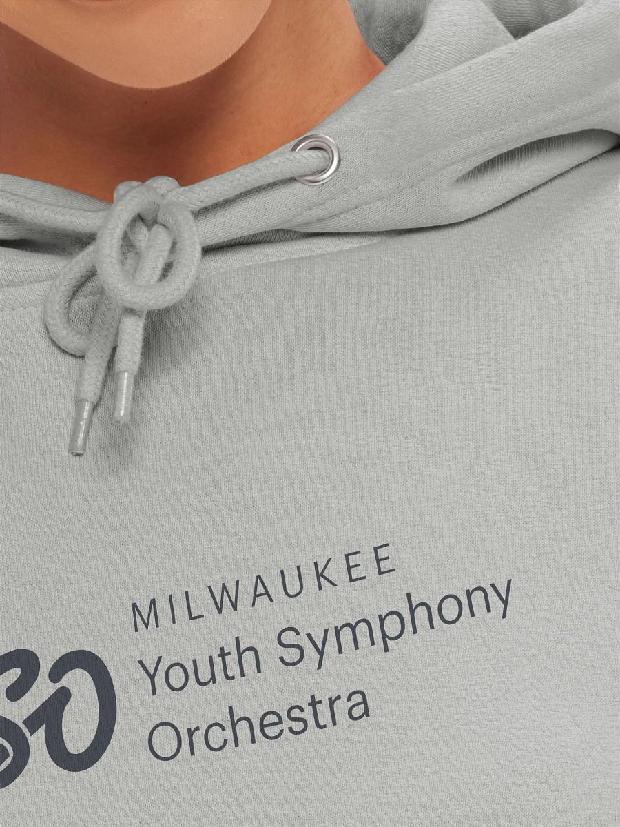 MYSO Grey Hoodie with Color Full Logo product image (7)