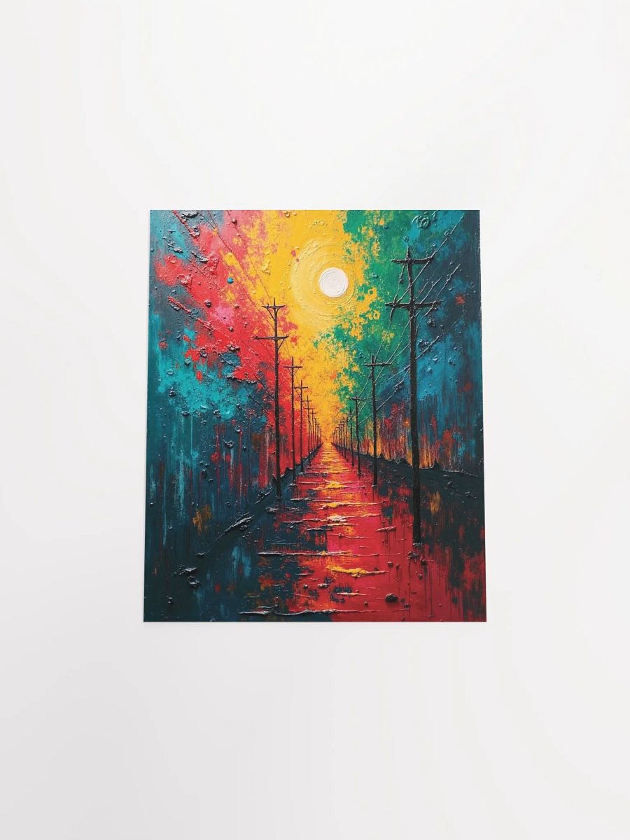 Ethereal Pathway: Abstract Poster Print product image (48)
