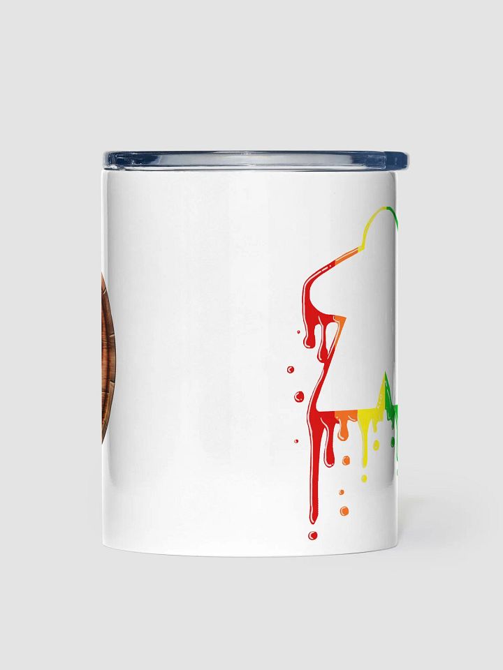 Drippy Rainbow Meeple 10oz Tumbler product image (2)