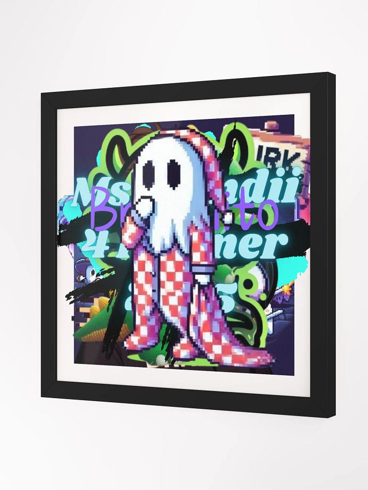 Vibrant Cartoon Collection Framed Poster product image (2)