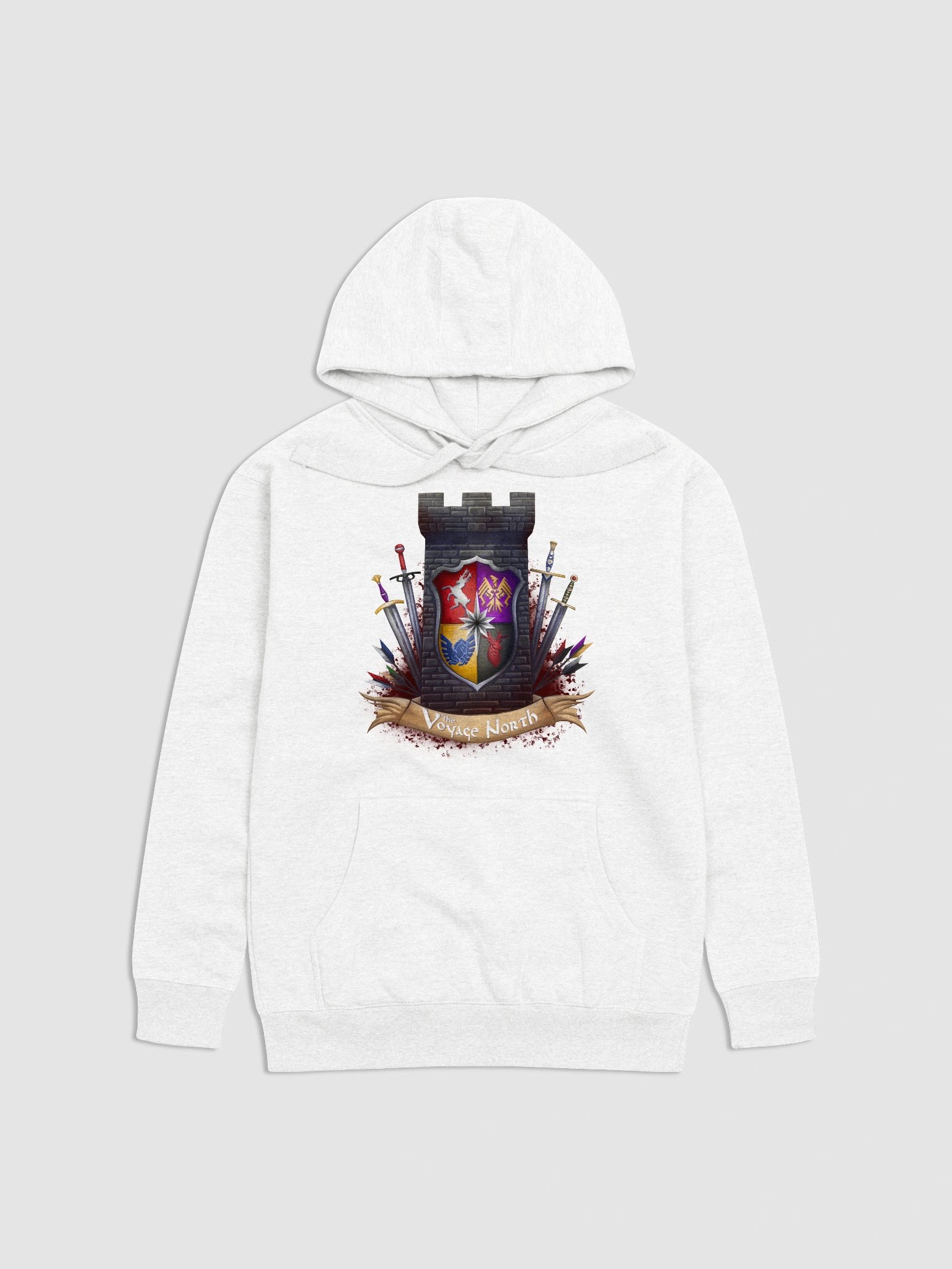 Hoodie (white)/ Color Logo 2025 Exclusive product image (1)