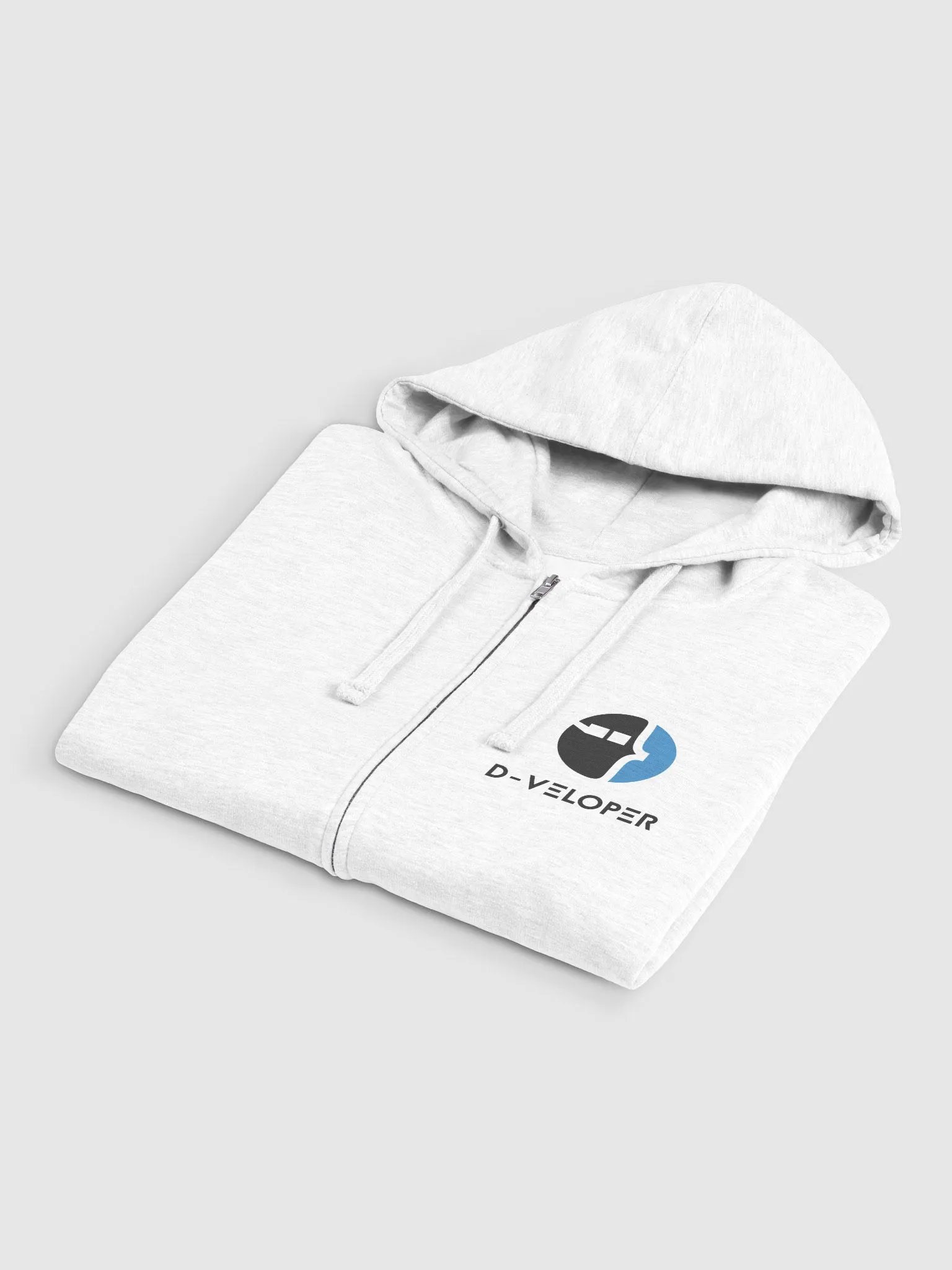 D-VELOPER Zip Up Hoodie light mode product image (3)