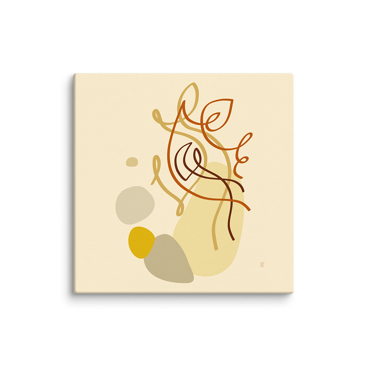 Earthy Elegance Canvas Collection - Abstract Image No. 4 product image (1)