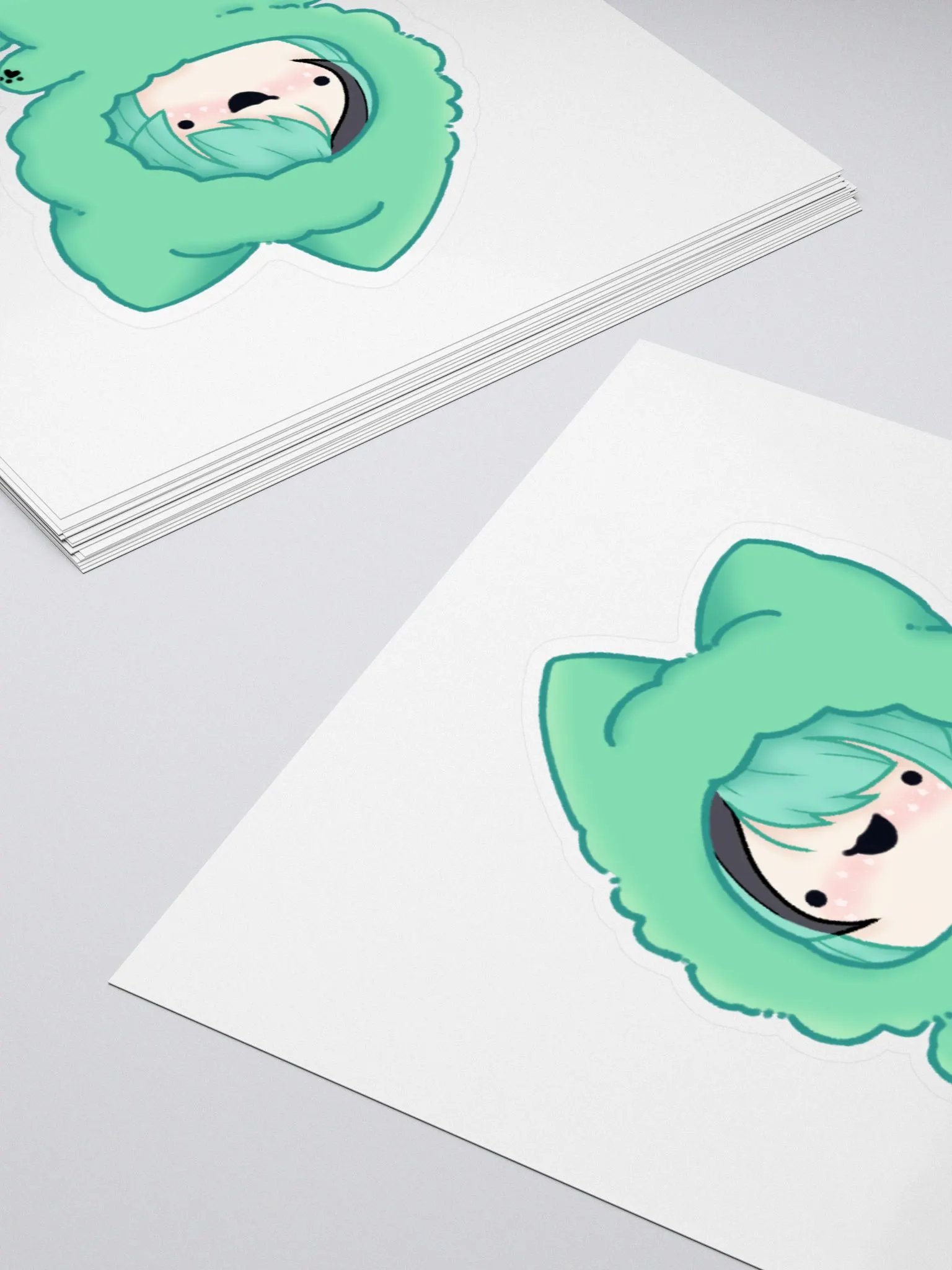 Fluffy Kitty Mintzey Sticker product image (12)