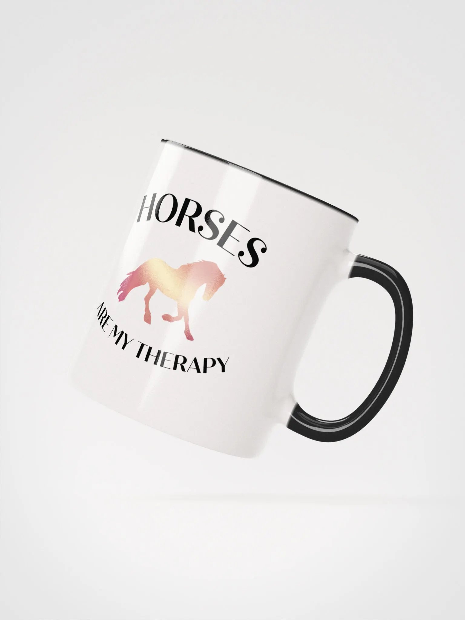 Horses Are My Therapy Mug product image (3)