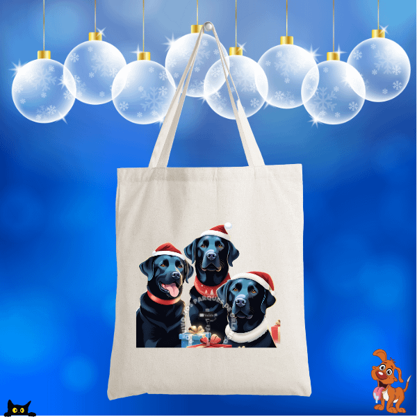 Tote Bag Christmas Dog Labrador 🐶 product image (1)