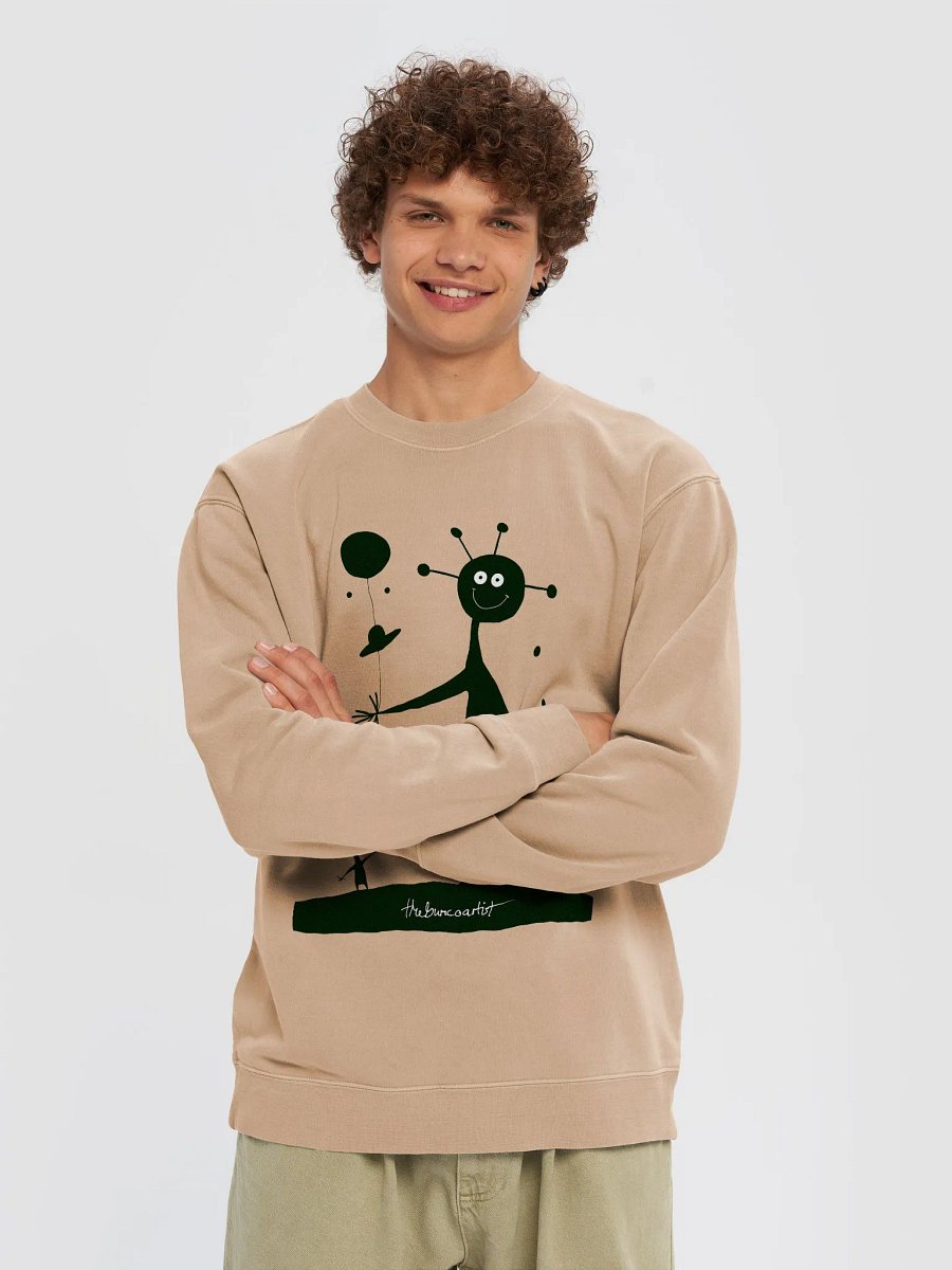 Independent Trading Co. Unisex Midweight Pigment Dyed Sweatshirt product image (73)
