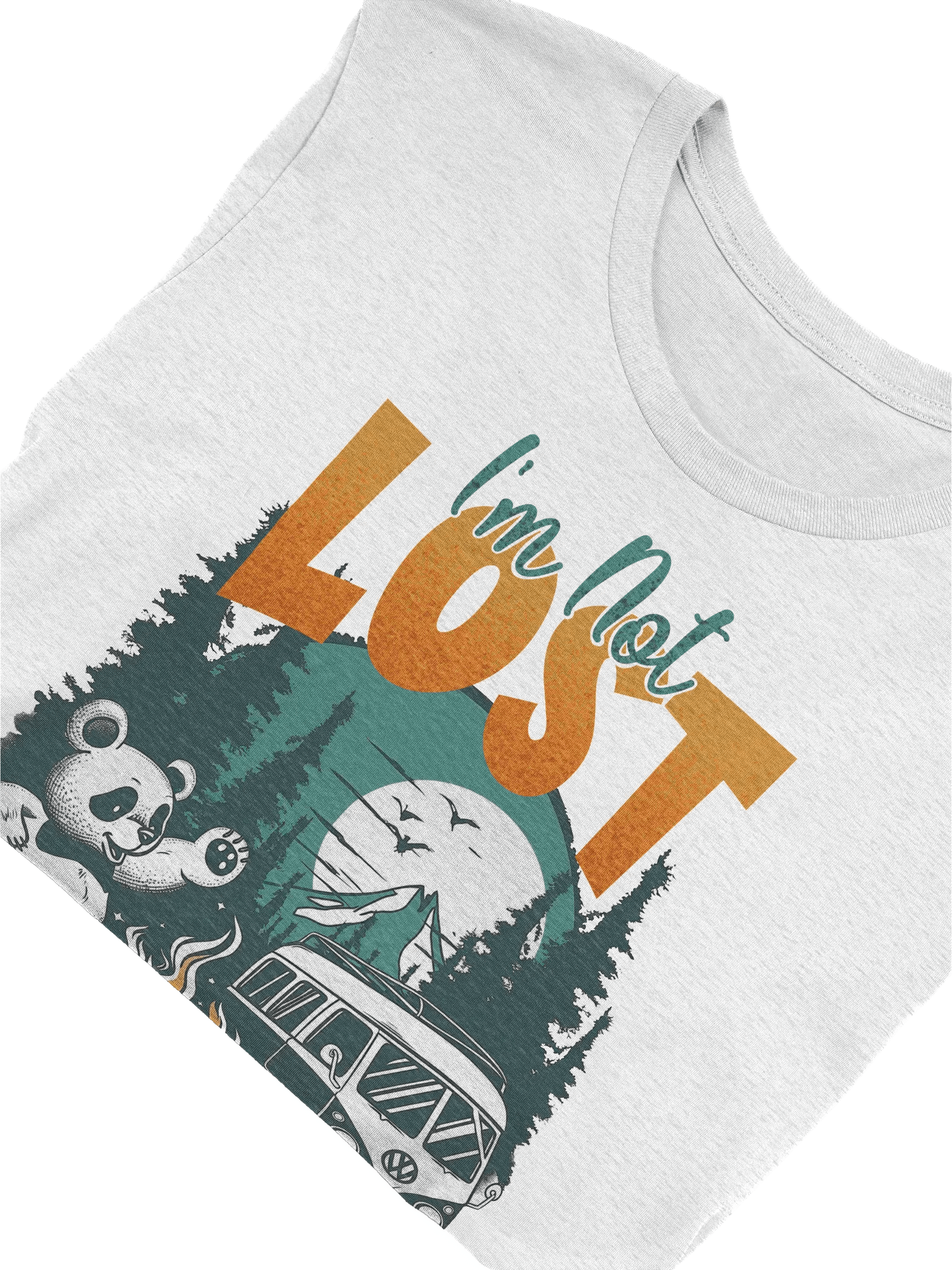 I'm Not Lost - Funny Campfire T-shirt product image (5)