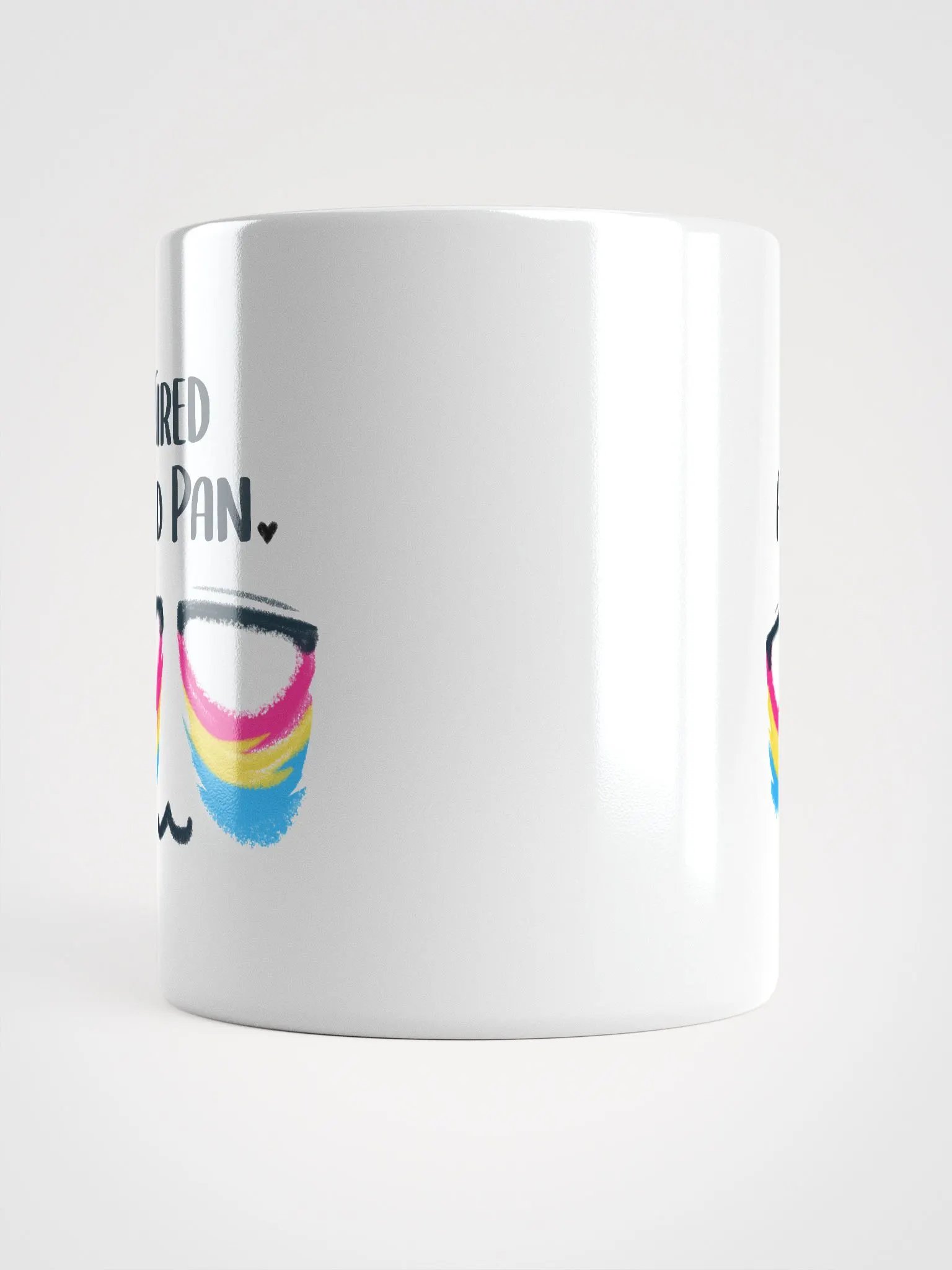 Tired and Pan - Pride Flag Ceramic Mug product image (5)