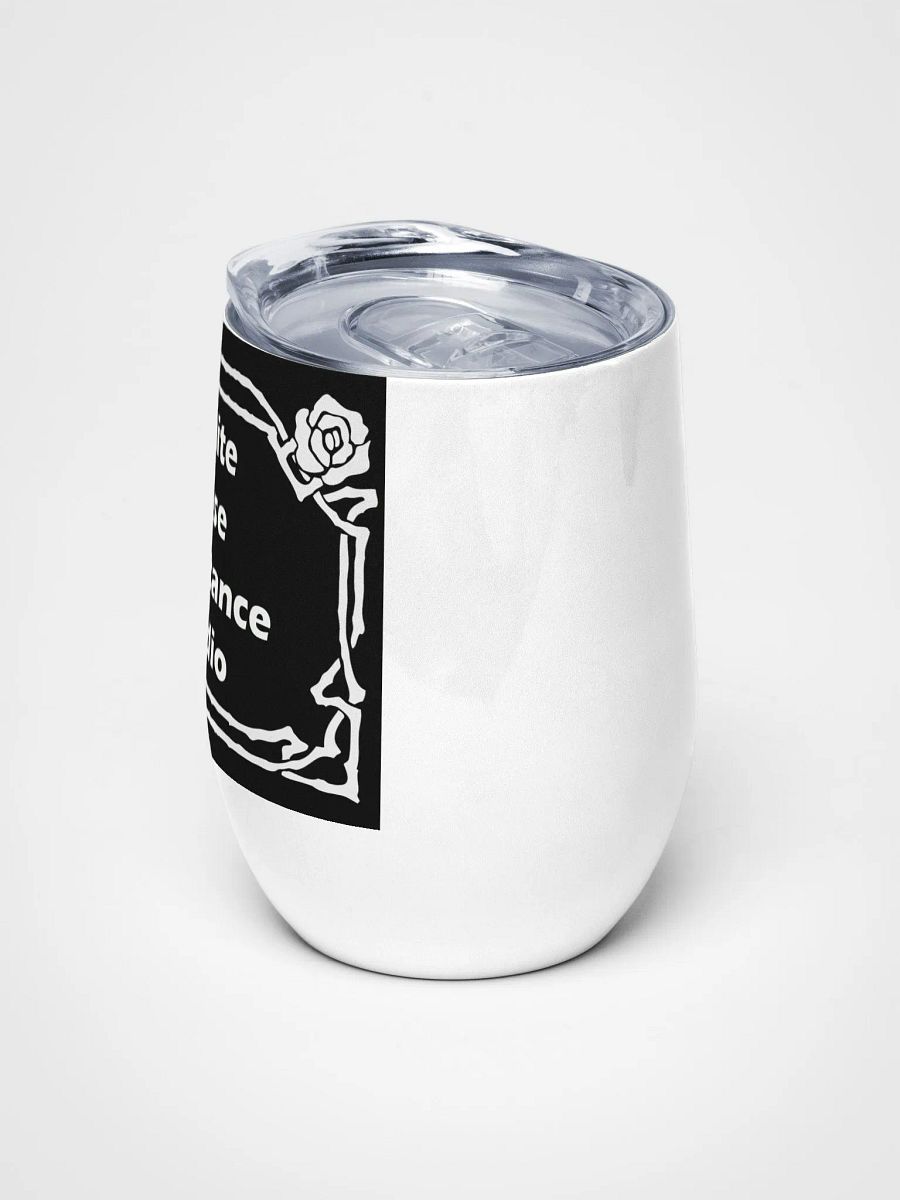 White Rose Resistance Radio Logo v2 tumbler product image (5)
