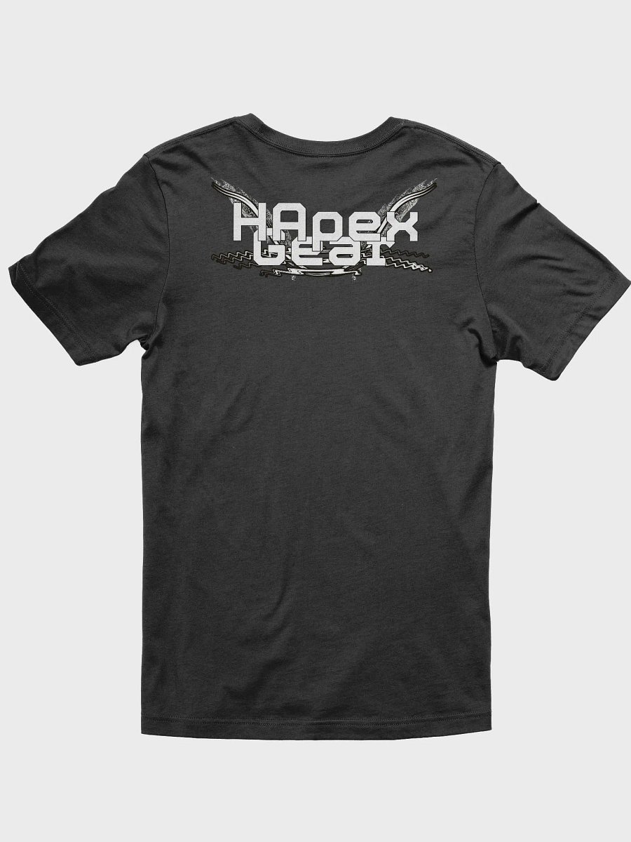 Supersoft T-Shirt - White HApex Gear Black Logo product image (5)