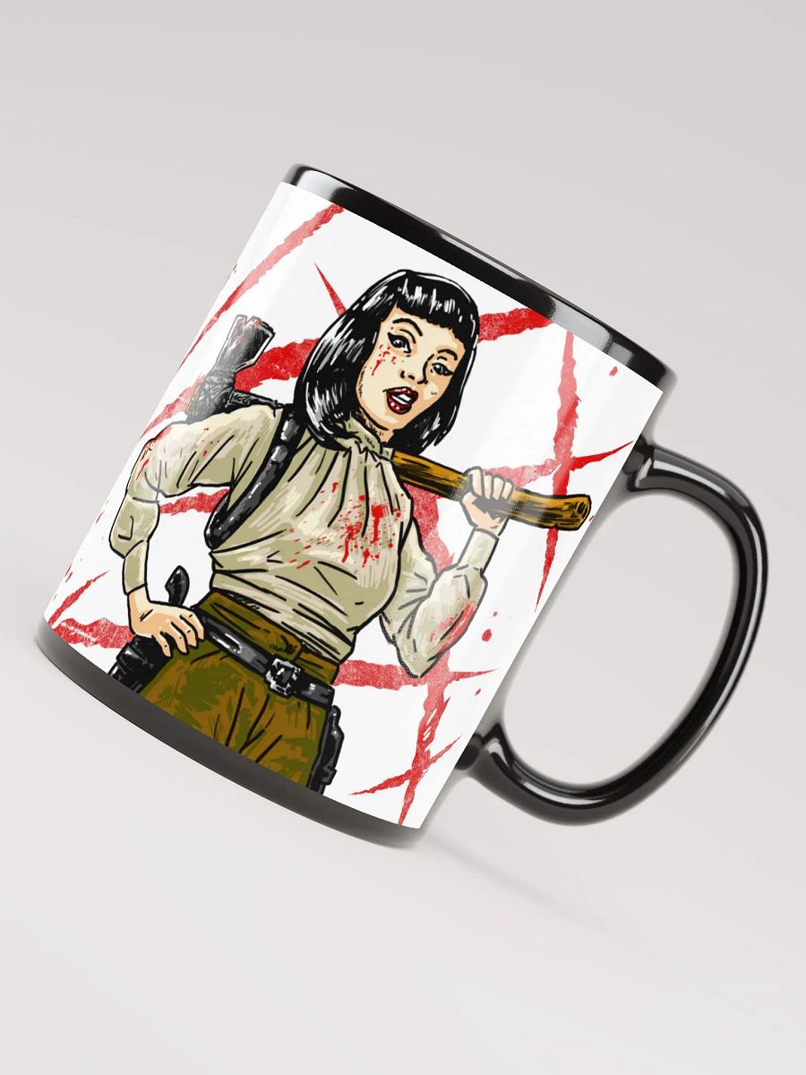 Axe Babe mug black outlines product image (3)
