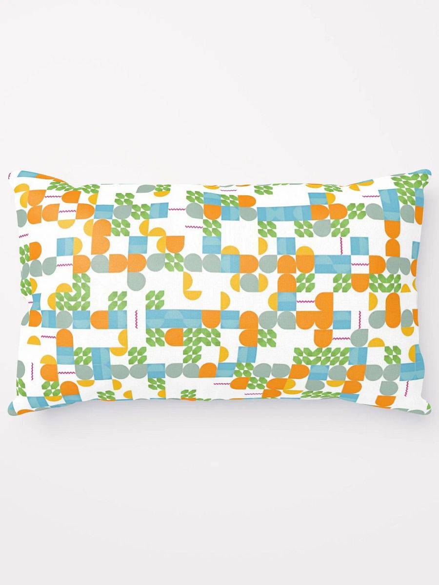 Mid-century Modern Geometric Pattern Throw Pillow product image (14)