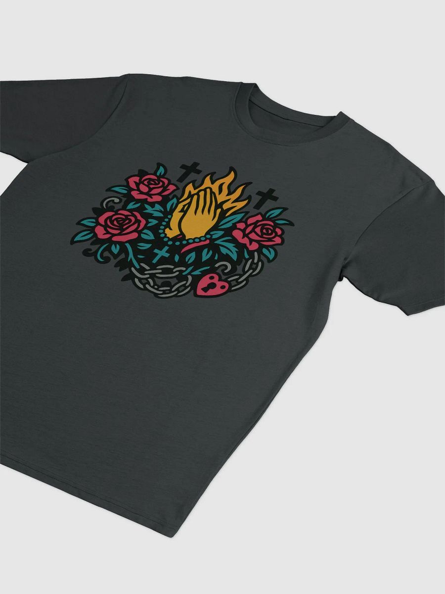 Flaming Prayers Graphic T-shirt product image (8)