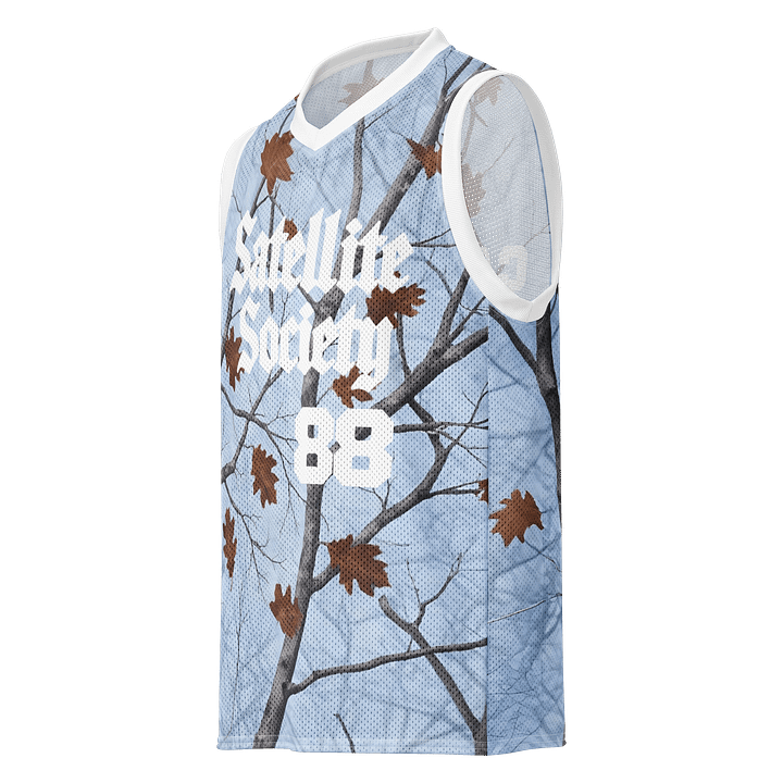 Satellite Society Carolina Camo Basketball Jersey (Blue Sky) product image (1)