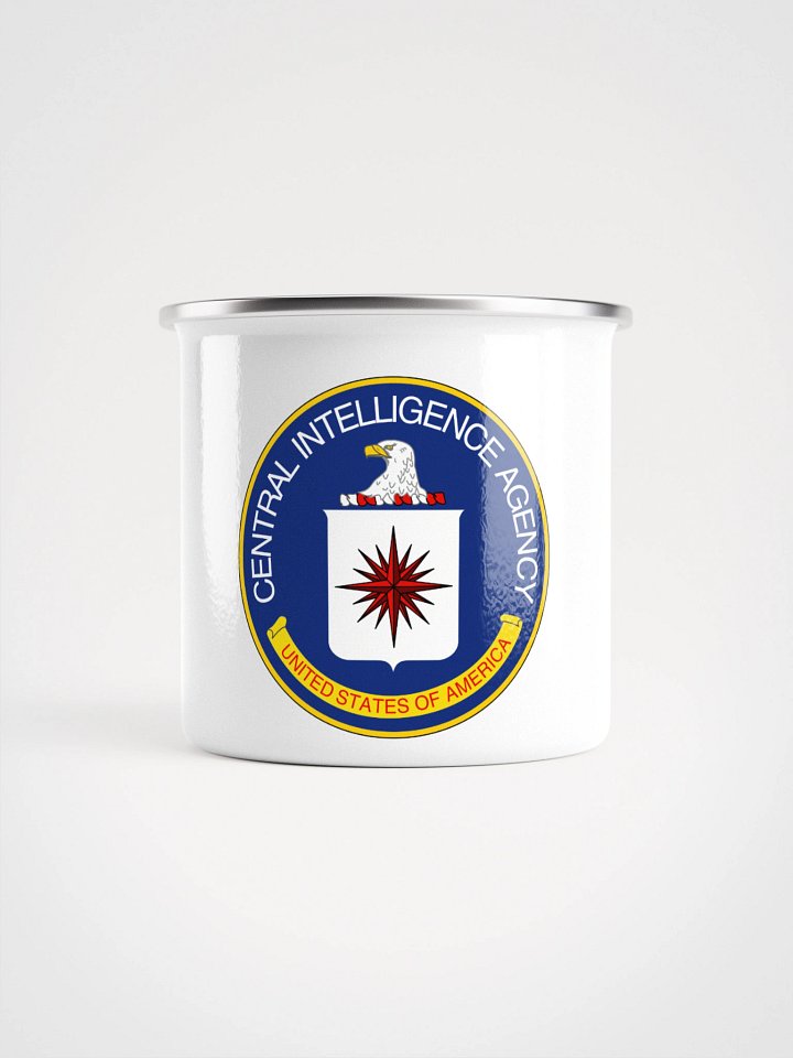 CIA Emblem Enamel Mug product image (1)