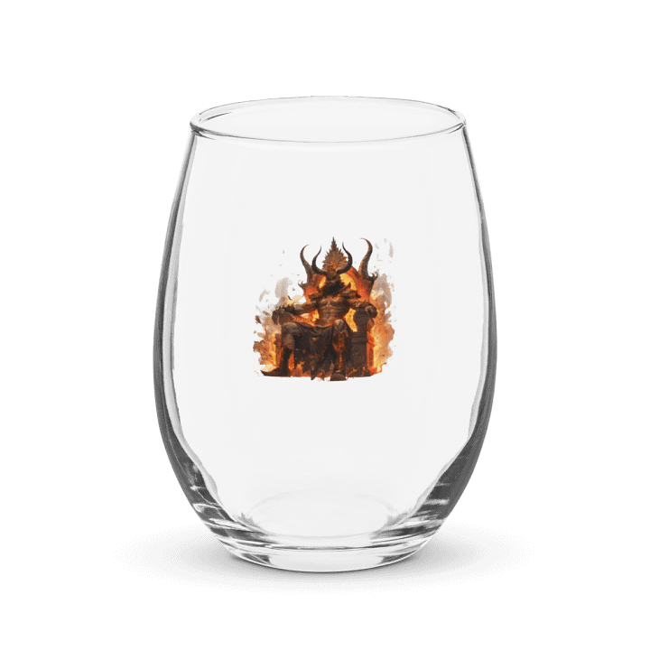 Hades - The God of the Underworld Stemless Water / Wine Glass product image (1)