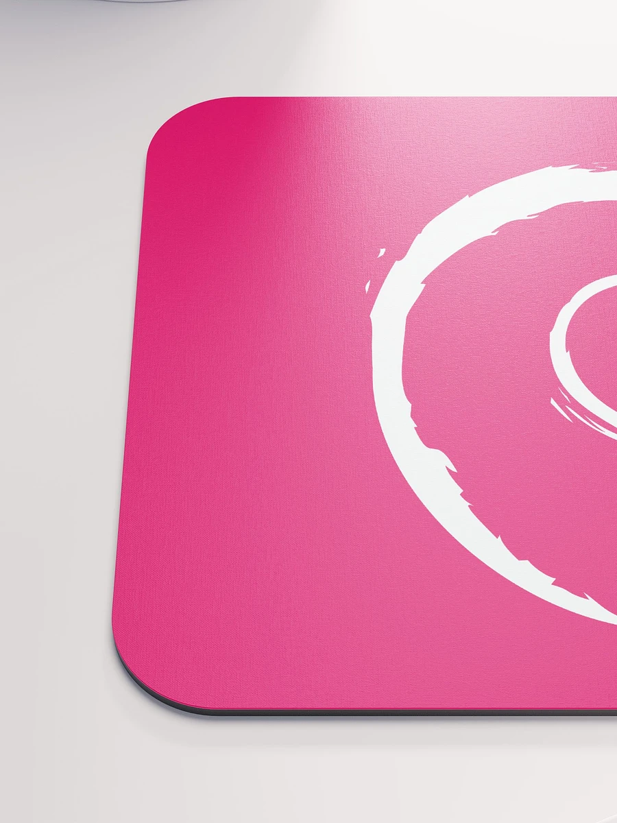 Mouse Pad with Debian Swirl (Red Version) product image (7)