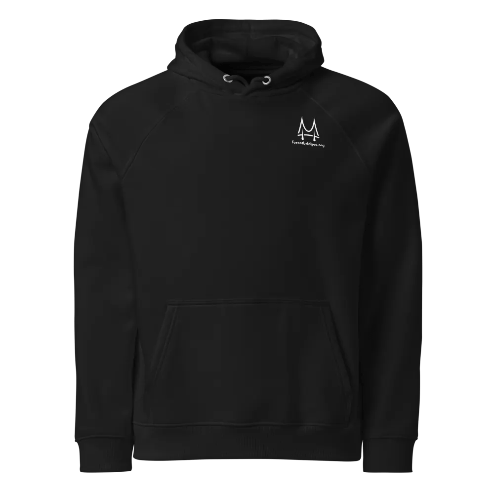 Forest Bridges Fall Colors Hoodies with Greyscale Logo & Emblem on Back product image (1)