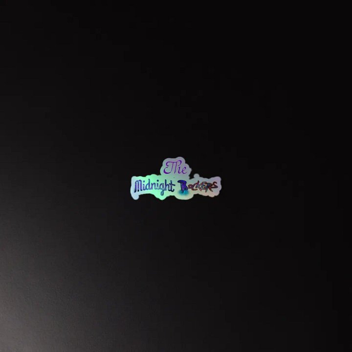 The Midnight Rockers logo sticker product image (4)