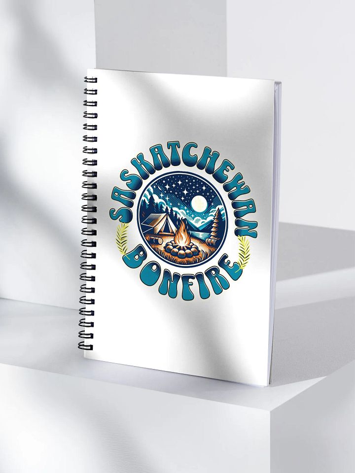 Saskatchewan Bonfire Spiral Notebook product image (1)