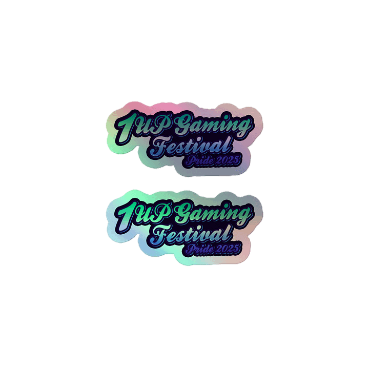1UP Gaming Festival Gay Pride 2025 Stickers product image (1)