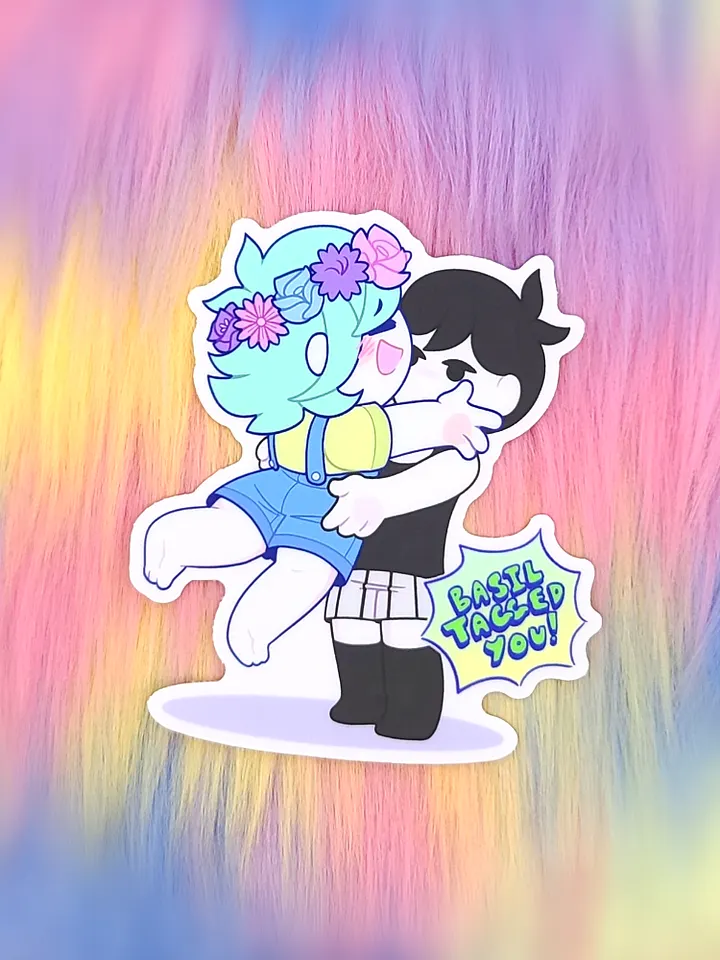 Basil Tagged You! | Sticker product image (2)