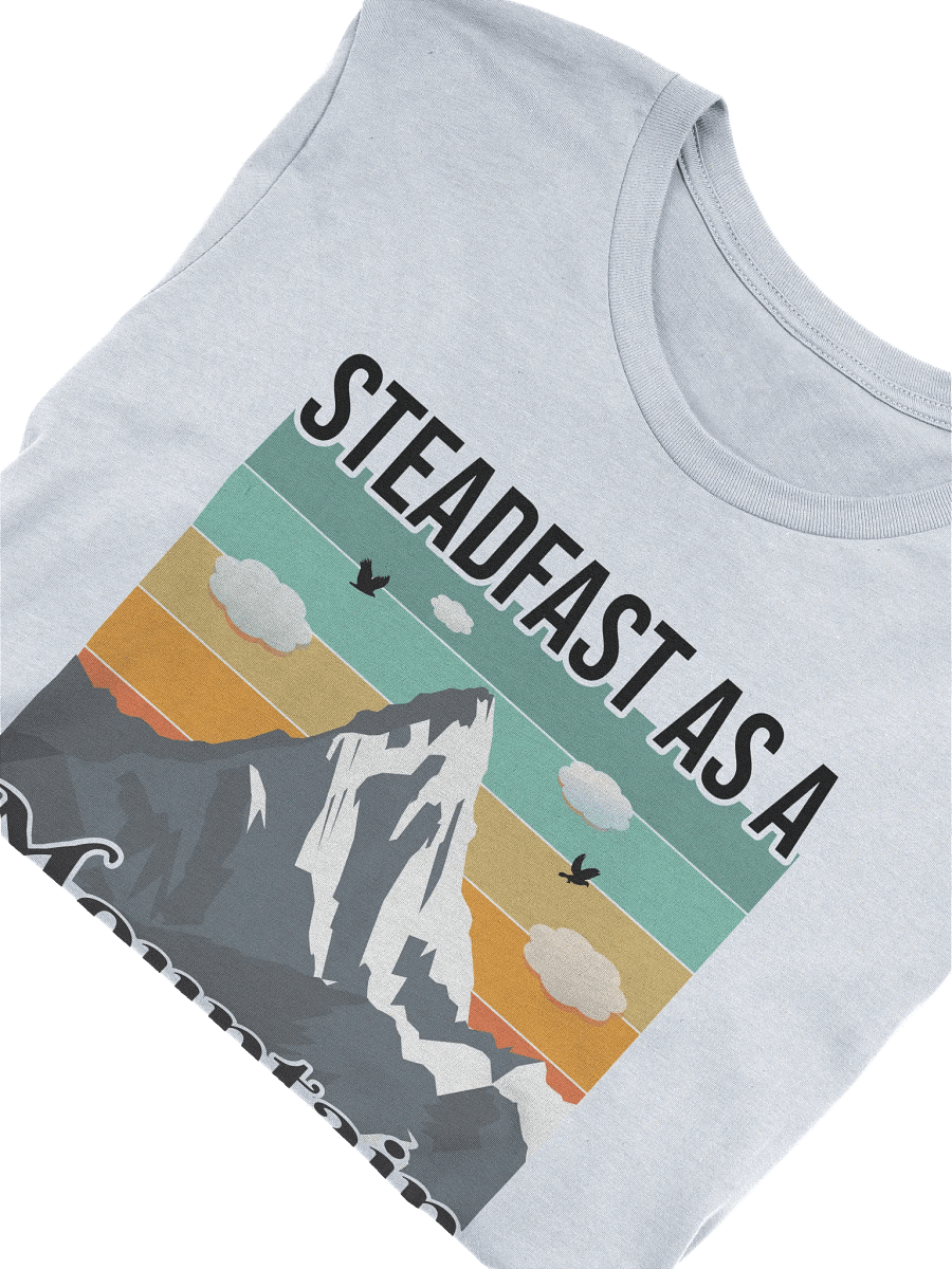 Steadfast As A Mountain Sunset (Psalm 125:1) T-Shirt product image (6)