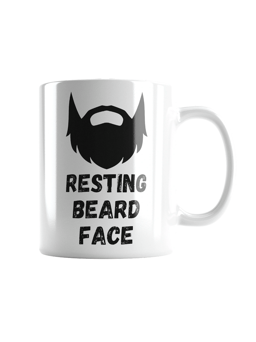 Resting Beard Face Mug product image (3)