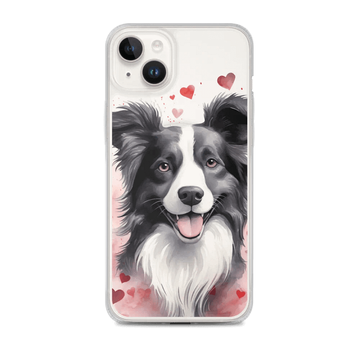 MagSafe® Clear Case for iPhone® Puppy Love #9 product image (1)