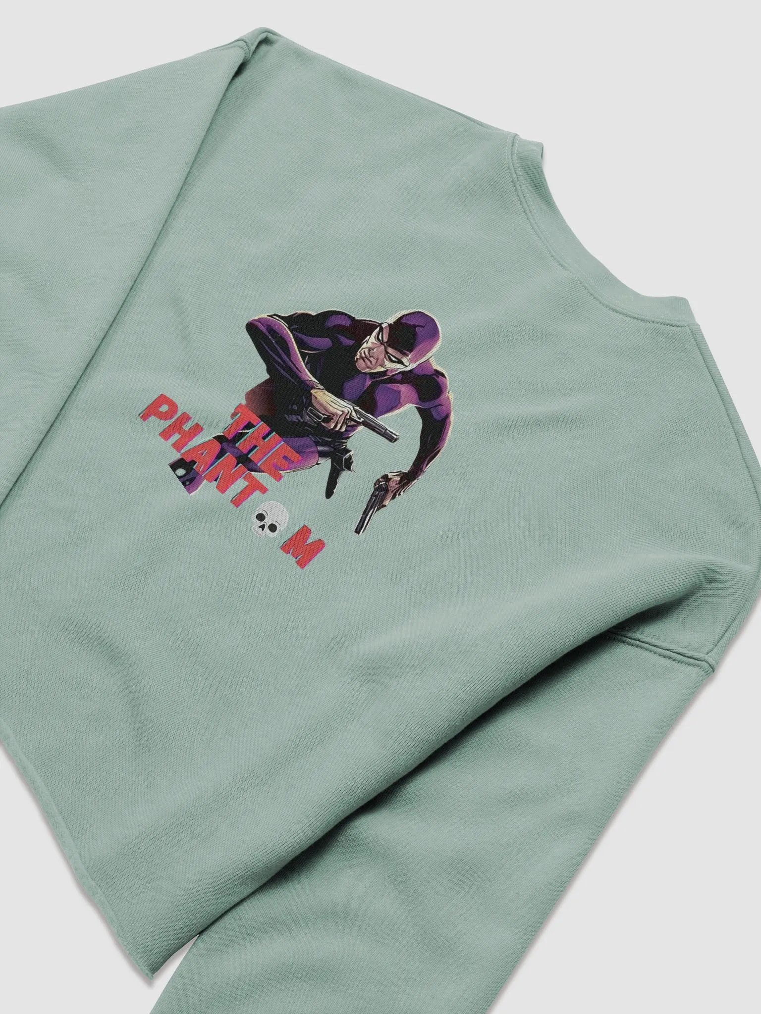 Ghost Who Walks :Bella+Canvas Women's Fleece Crop Sweatshirt product image (6)