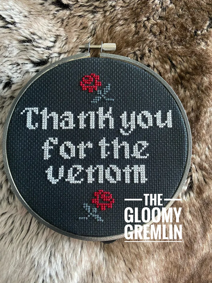 Thank You For the Venom - 6" Stitched Piece product image (1)