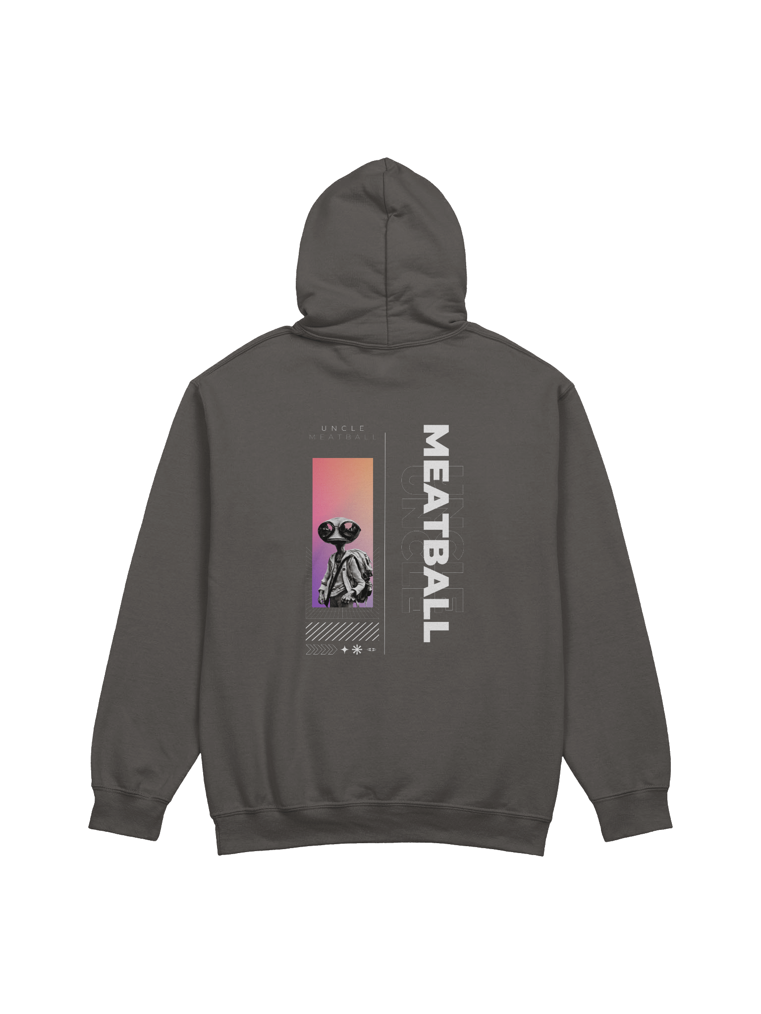 Uncle Meatball Alien Boy Hoodie product image (9)