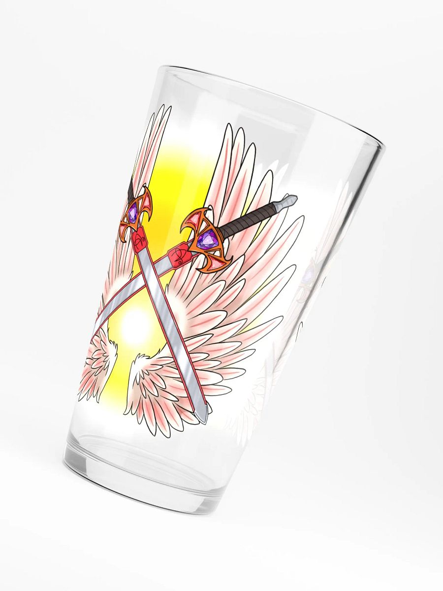 DreamWarrior Logo Pint Glass product image (6)