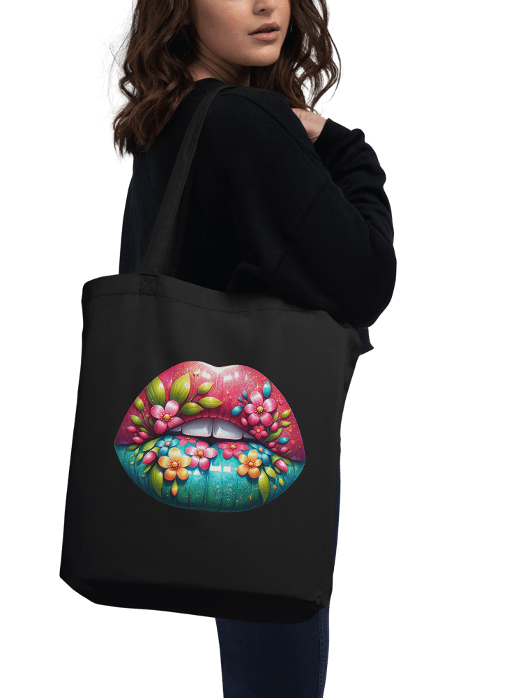 Blooming Lips Eco-Friendly Tote Bag product image (2)