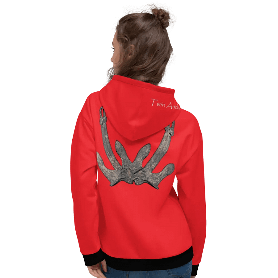 Red Anchor Hoodie product image (11)