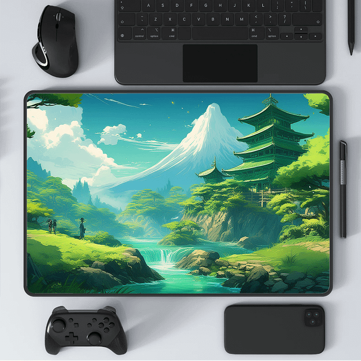 Jade River Large Mouse Pad (12 x 18) product image (1)