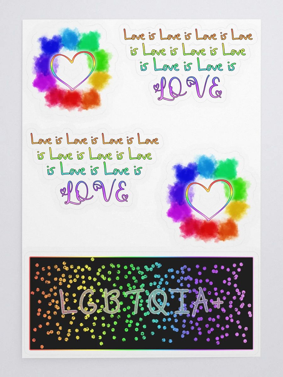 Love is Love / LGBTQIA+ - Stickers product image (1)