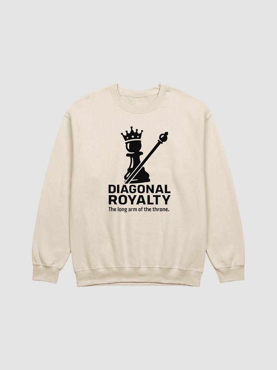 Diagonal Royalty - Classic Crewneck Sweatshirt product image (2)