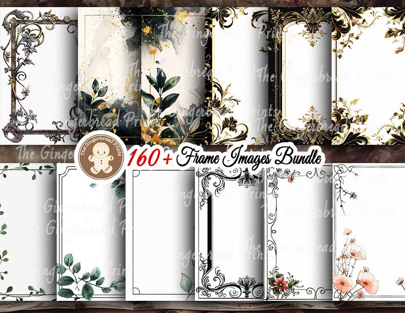 300+ Frame Images Booklet Digital Download product image (4)