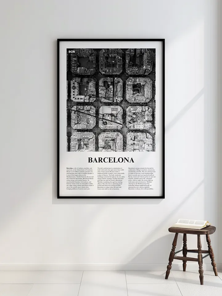 Barcelona 04 Newspaper Poster product image (2)