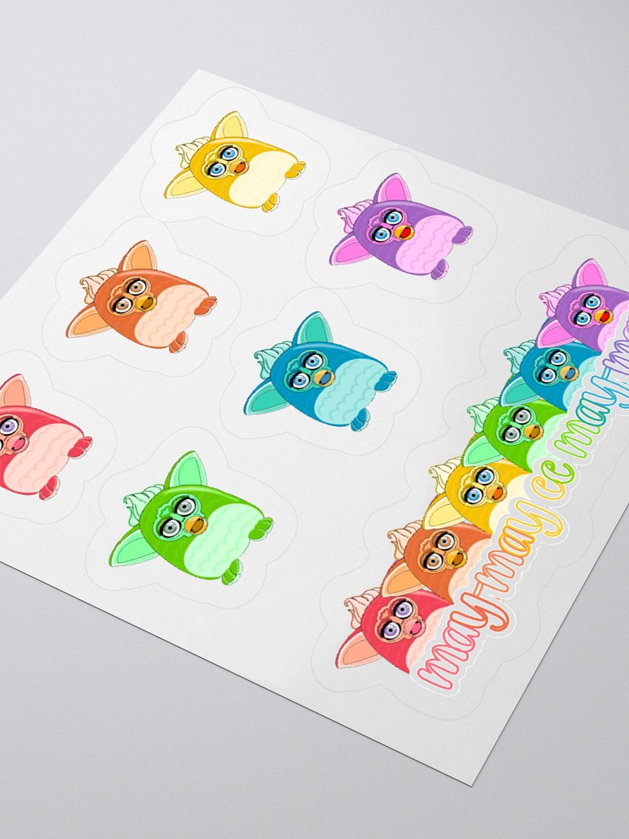 Furbish PRIDE 2025 - Furbish Love is Love Sticker Sheet product image (8)